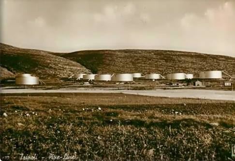 طرابلس سنة 1934 خزانات مشروع استجرار النفط من العراق pipe line 